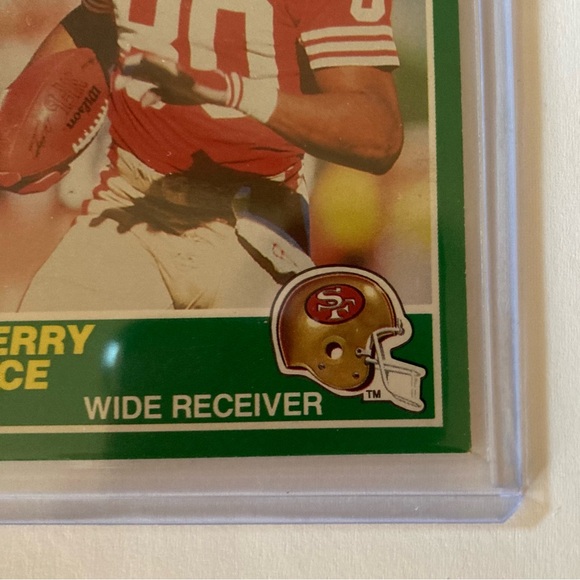 Jerry Rice Football Trading Card Score 1989 - Picture 5 of 11